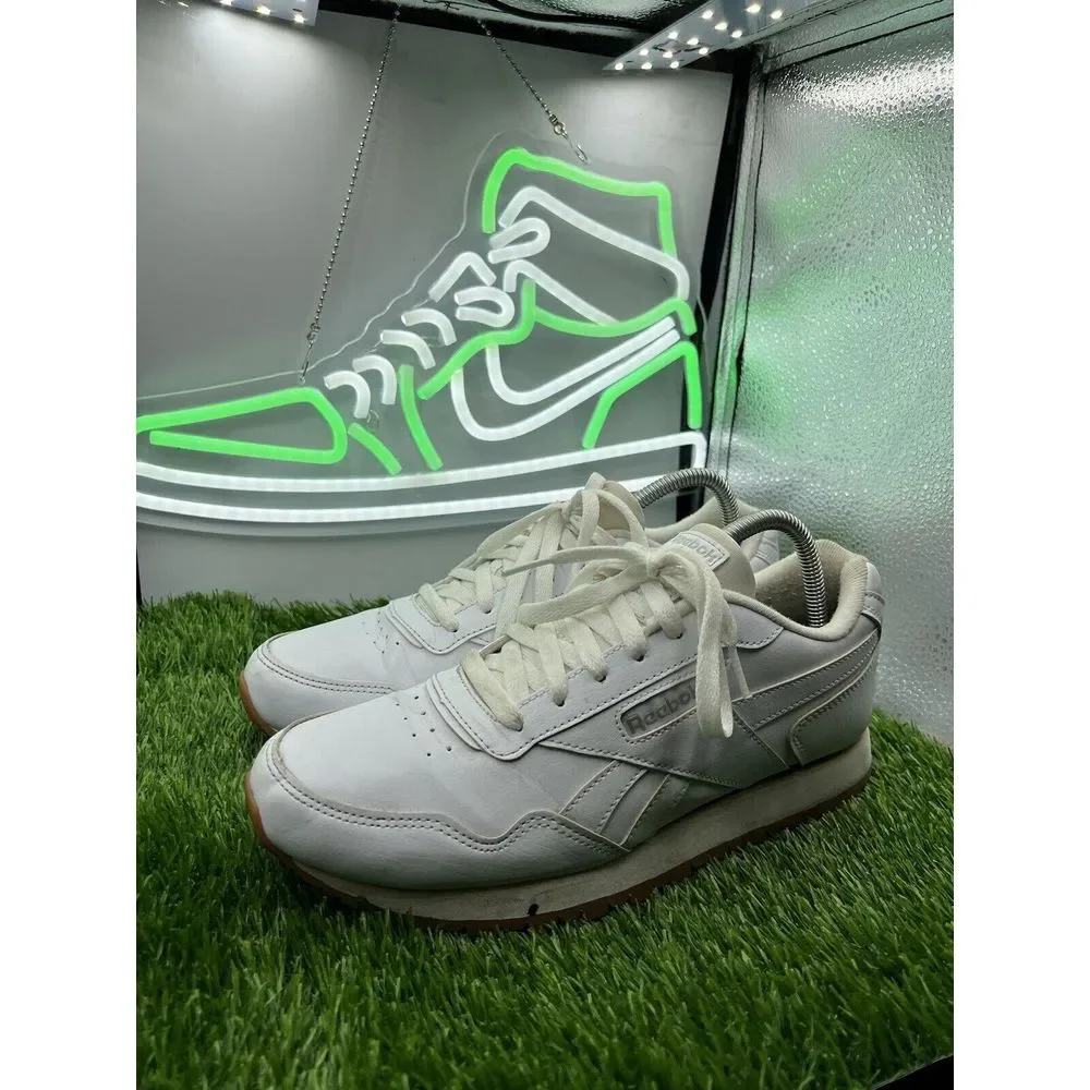 Reebok Classic‎ Harman Run CM9940 White Casual Shoes Sneakers Wmns Size 9 M7.5